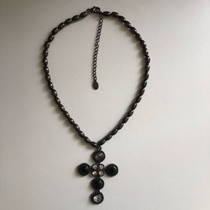 Cookie Lee cross necklace